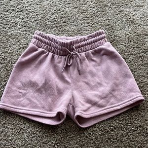 Pink cotton shorts